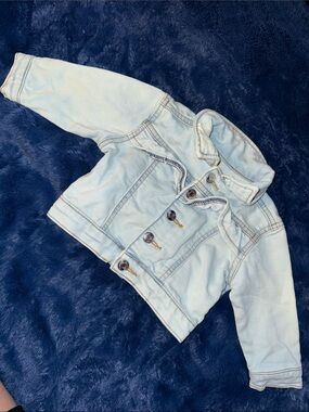 3-6m George Light Wash girls Denim baby girls Jacket